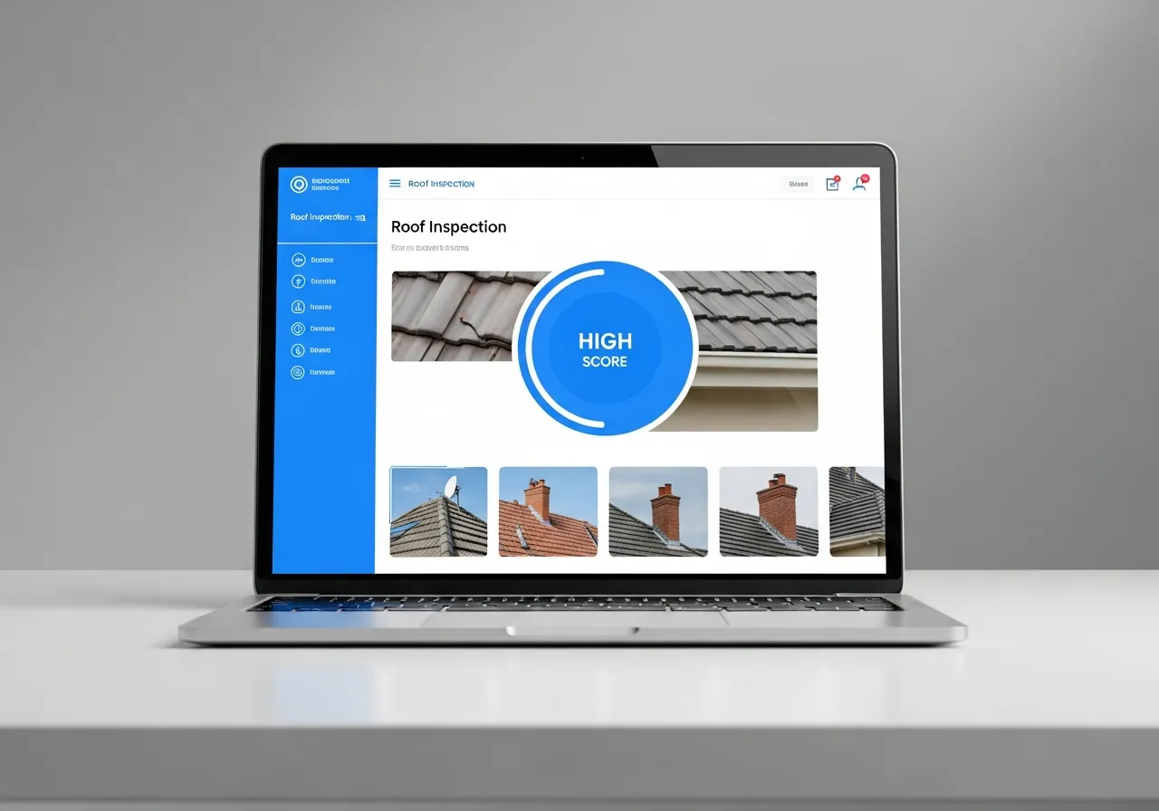 Sample RoofIQ report showing an 86 roof health score